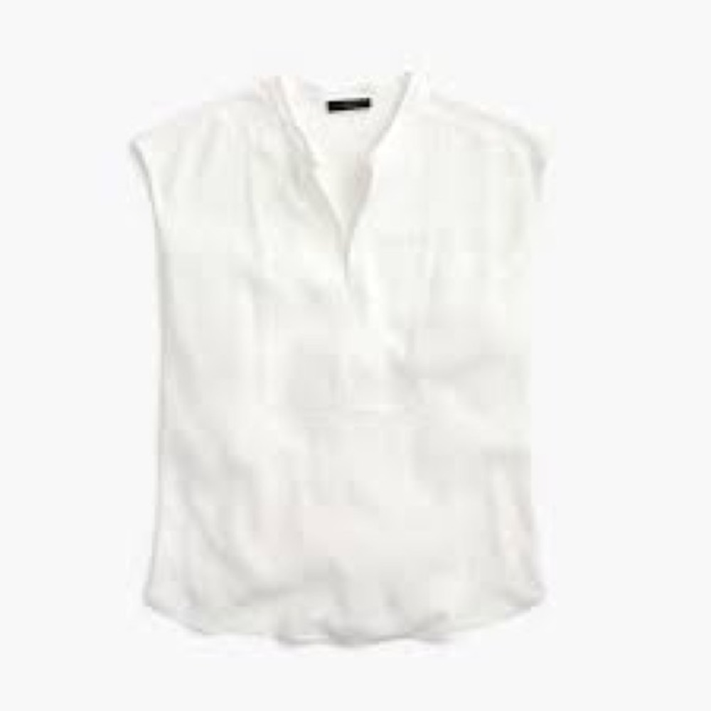 J. Crew Drapey Cap Sleeve Top